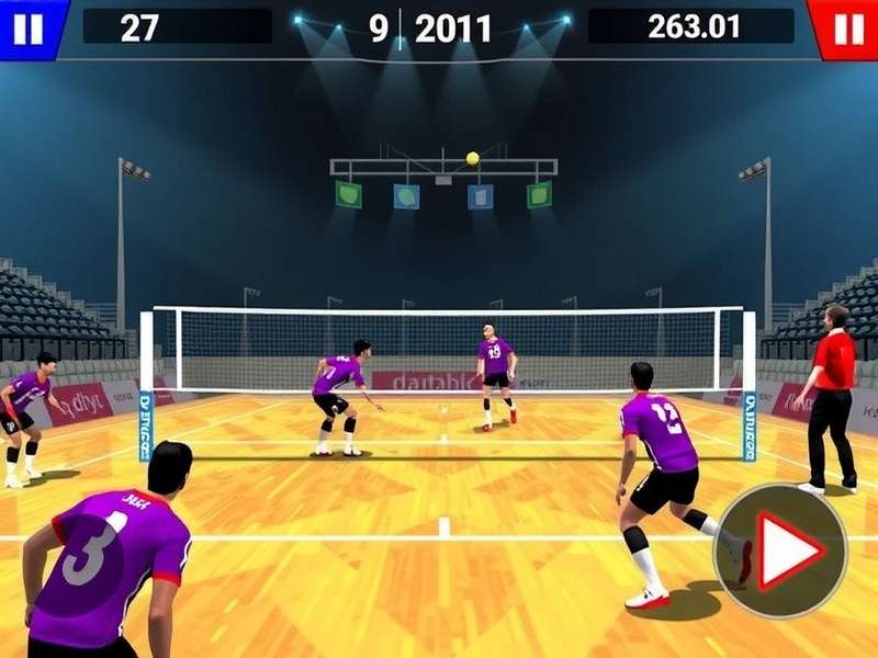 Volley Pride Punjab Game Screenshot